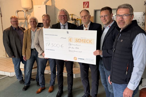 17.500 €uro Spende für Umwelttechnikraum